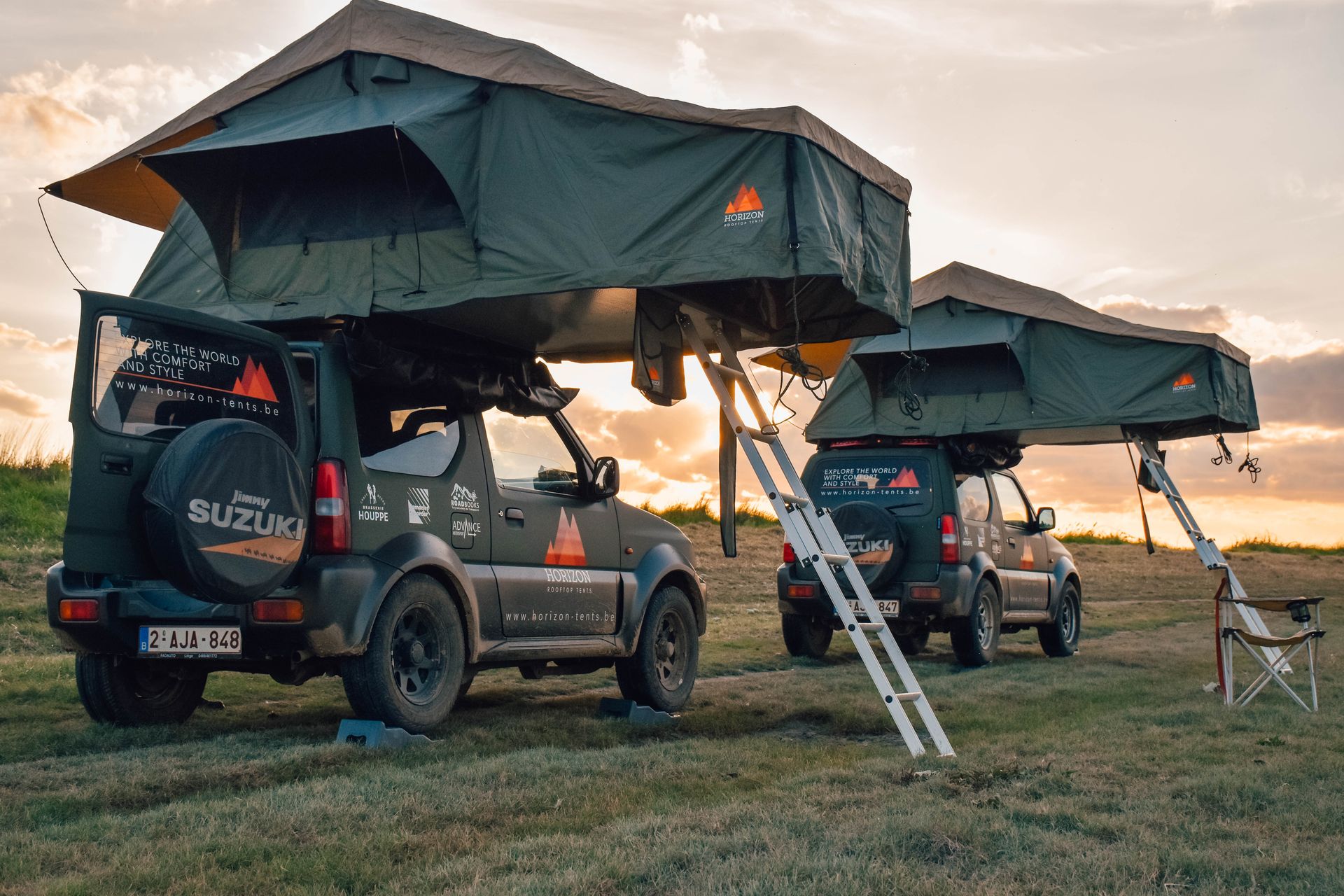 Vente et location de tentes de toit | Horizon Tents