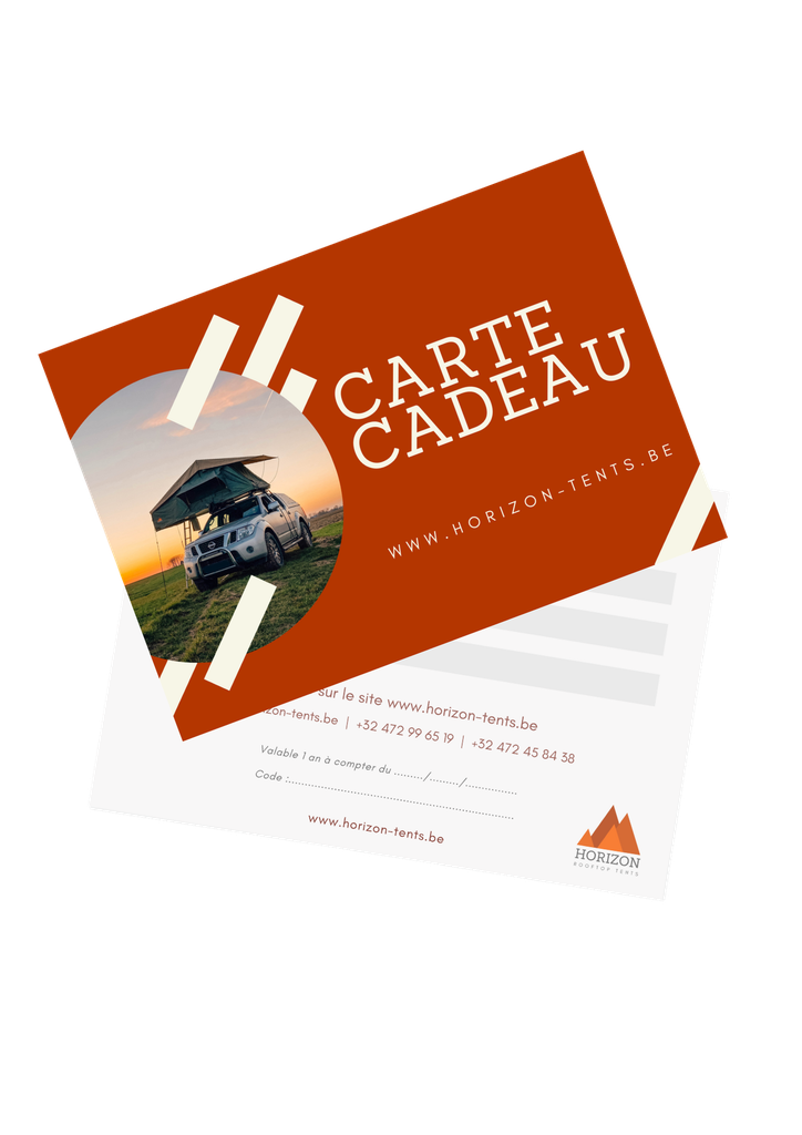 Carte-cadeau : e-shop et locations
